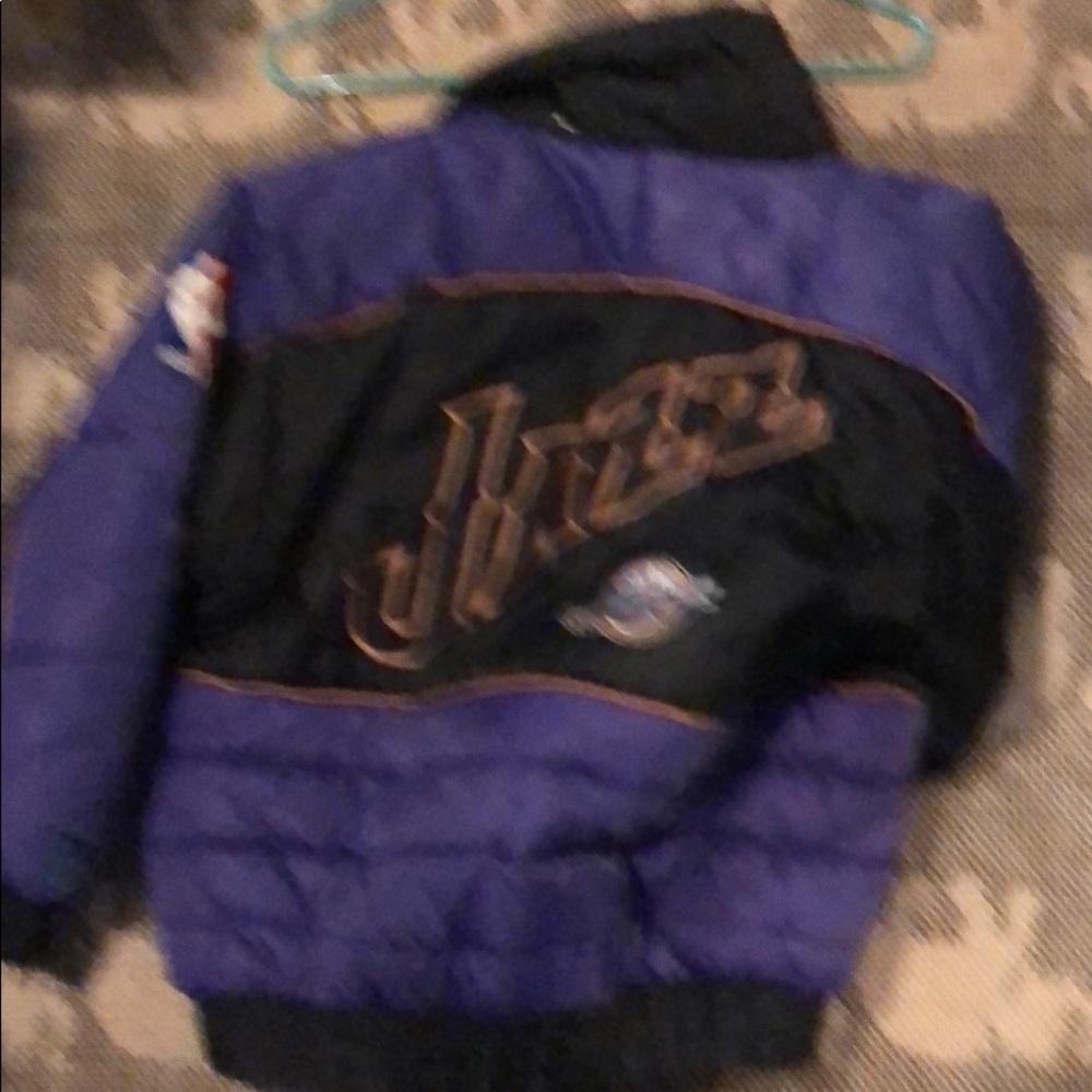 Vintage medium NBA JAZZ STARTER JACKET